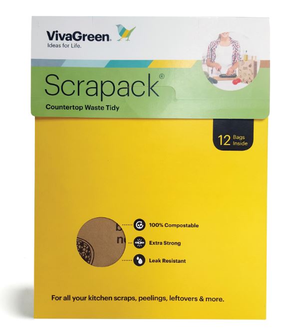 Scrapack Compostable Food Waste Bags